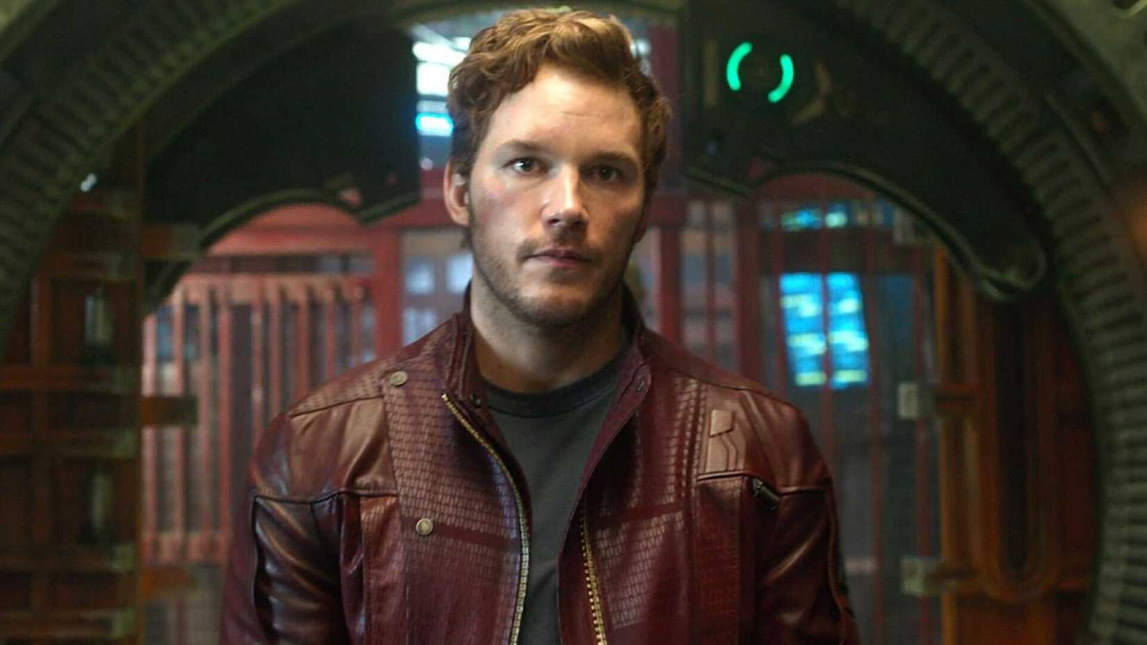 Chris Pratt as Star-Lord in Guardians of the Galaxy