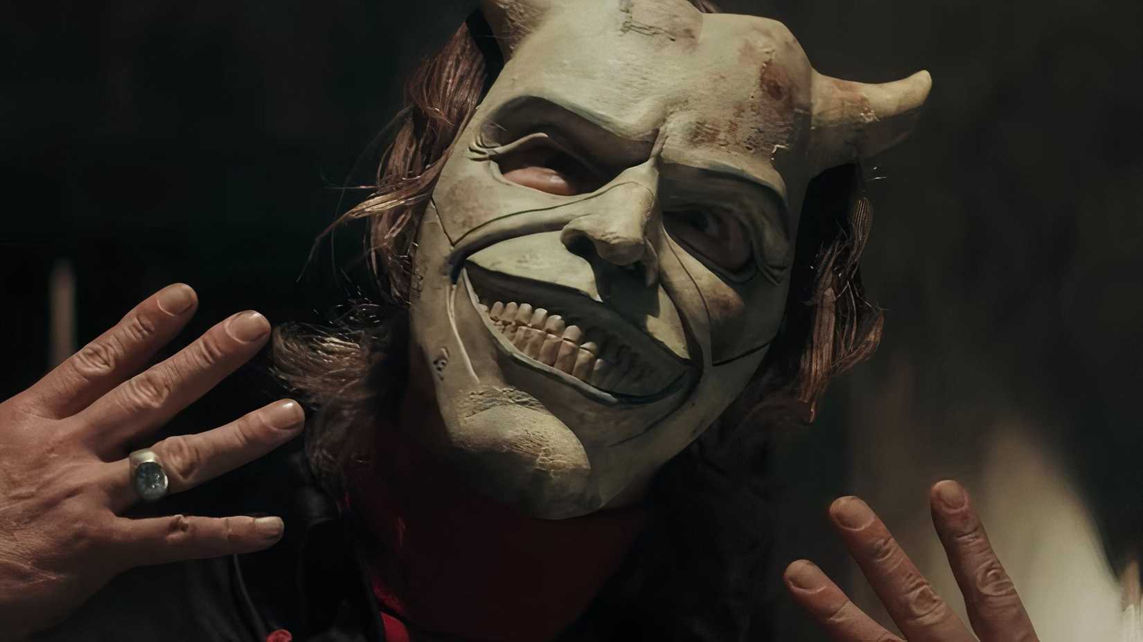 Ethan Hawke as The Grabber in The Black Phone