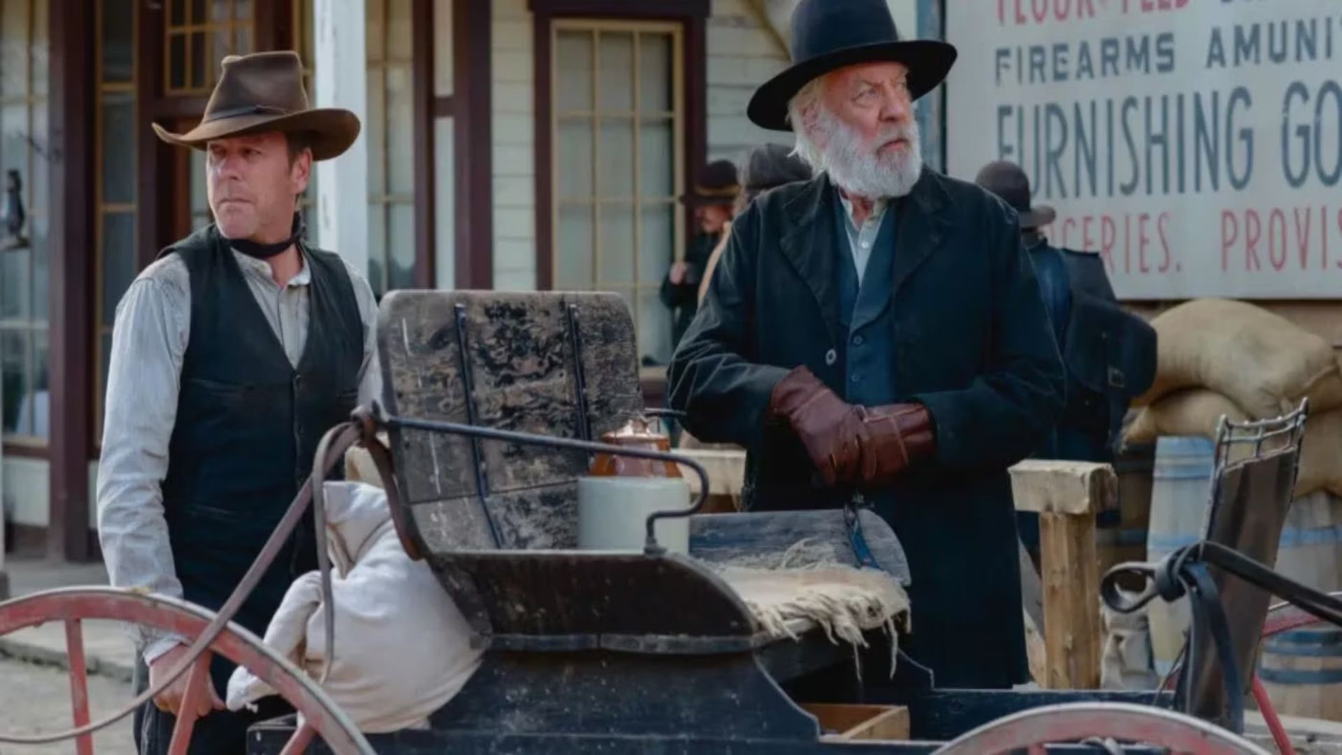 Donald and Kiefer Sutherland’s Western Is Surprisingly Subversive