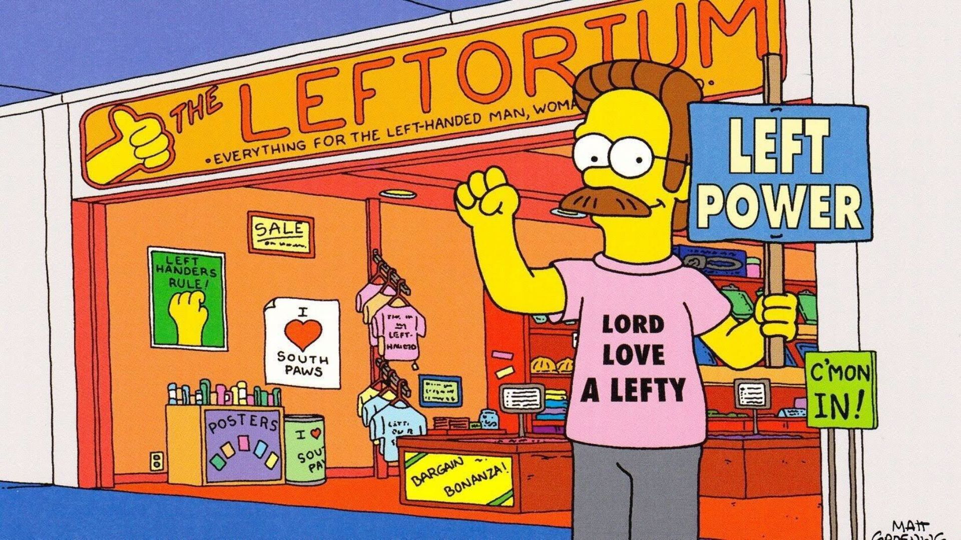 Why The Simpsons Has So Many Left-Handed Characters, Explained
