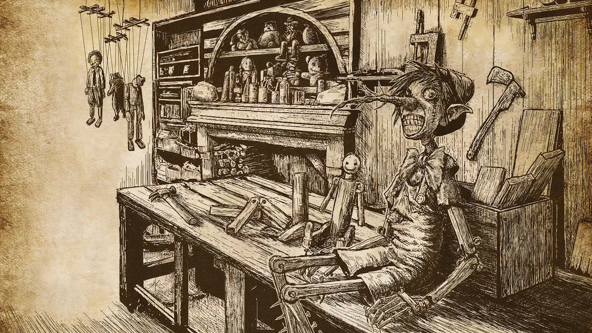 Pinocchio: Unstrung Details Reveal 'Lots of Practical Gore' and Skin ...
