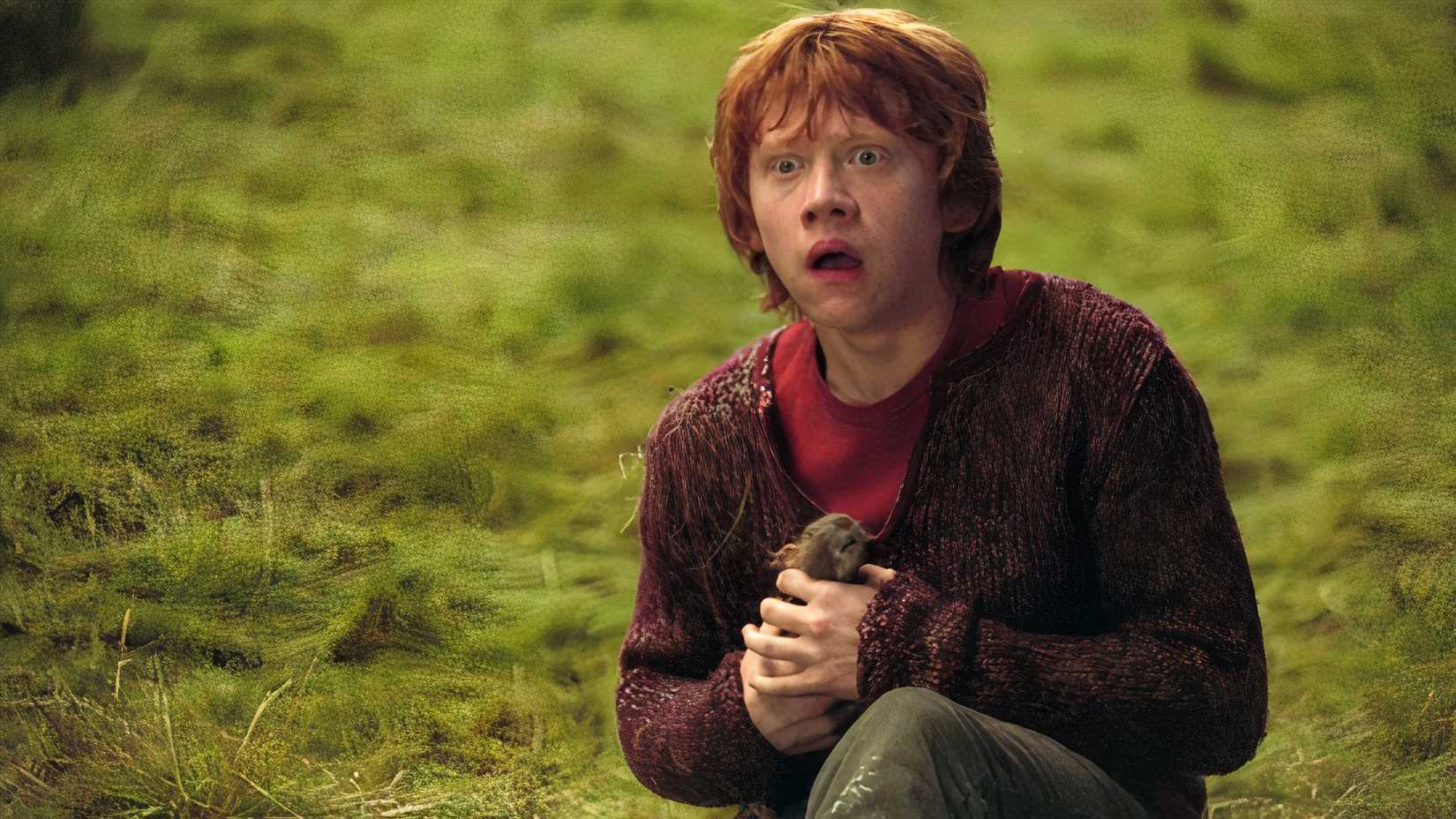 Rupert Grint como Ron Weasley en Harry Potter