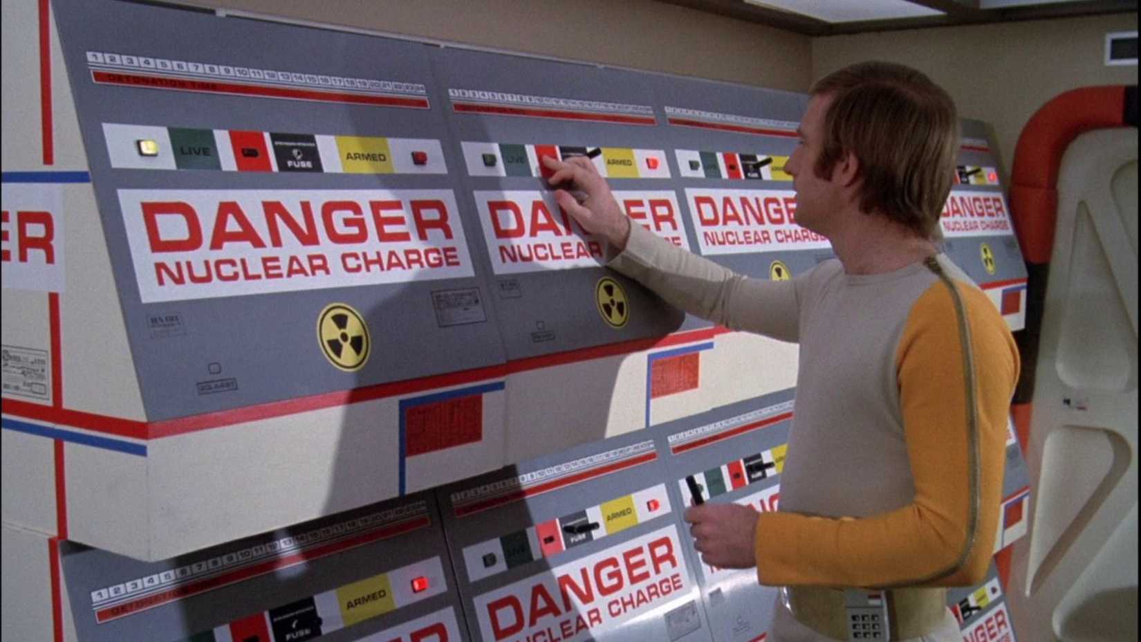 A scene from the sci-fi series, Space 1999