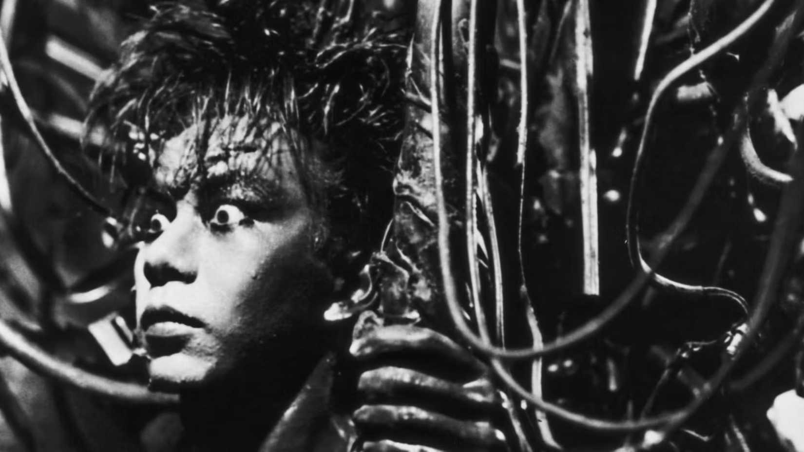 Trapped in a body of metal. Cyberpunk classic Tetsuo: The Iron Man