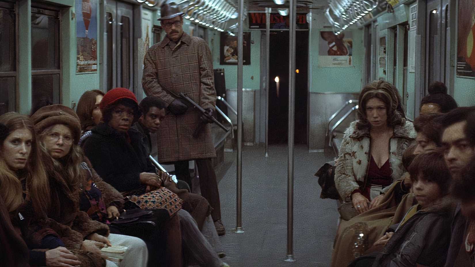 A subway trained full of hostages in The Taking of Pelham One Two Three (1974)