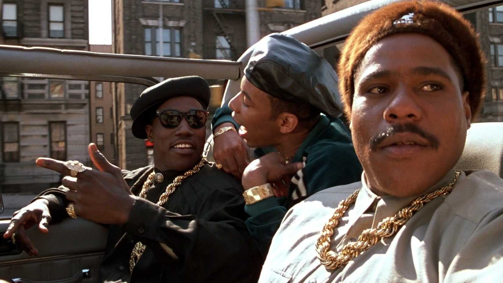 Wesley Snipes, Bill Nunn, and Allen Payne in New Jack City (1991)