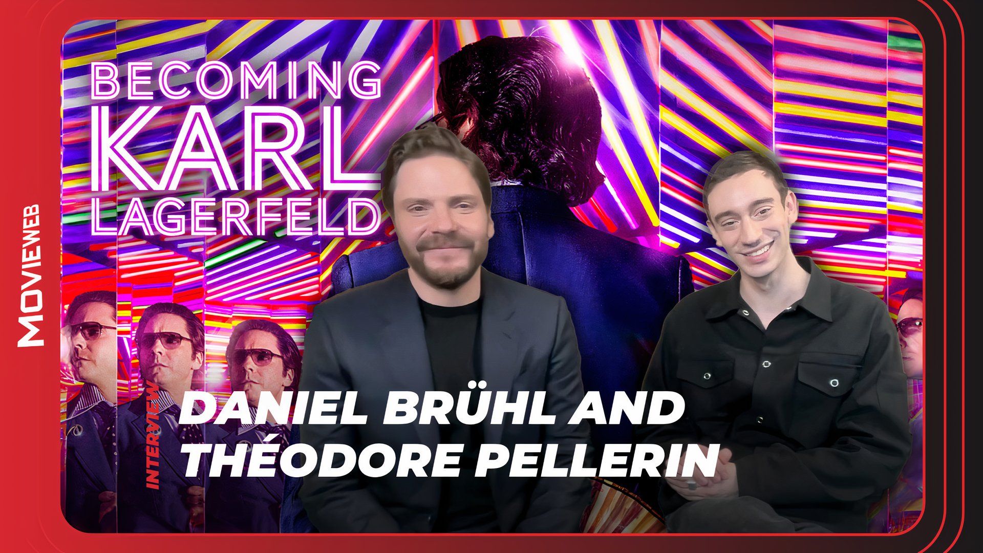 Becoming Karl Lagerfeld - Daniel Brühl & Théodore Pellerin Interview