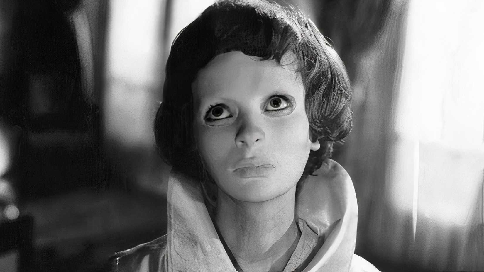 Édith Scob as Christiane Génessier in Eyes Without a Face