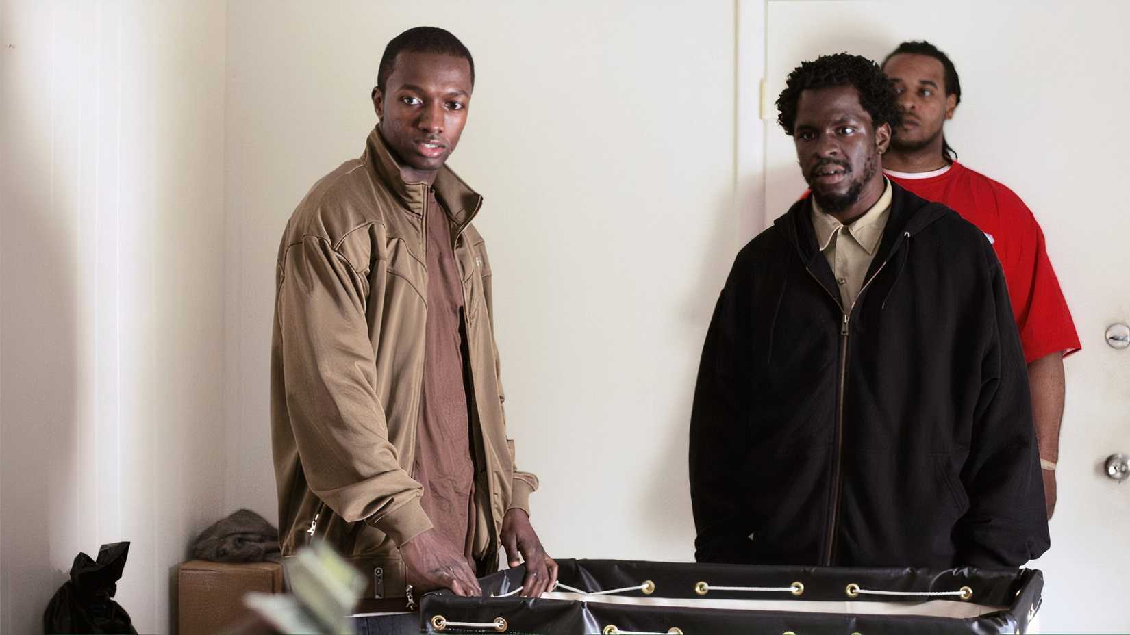 El villano Marlo Stanfield en una escena de The Wire (2002 - 2008)