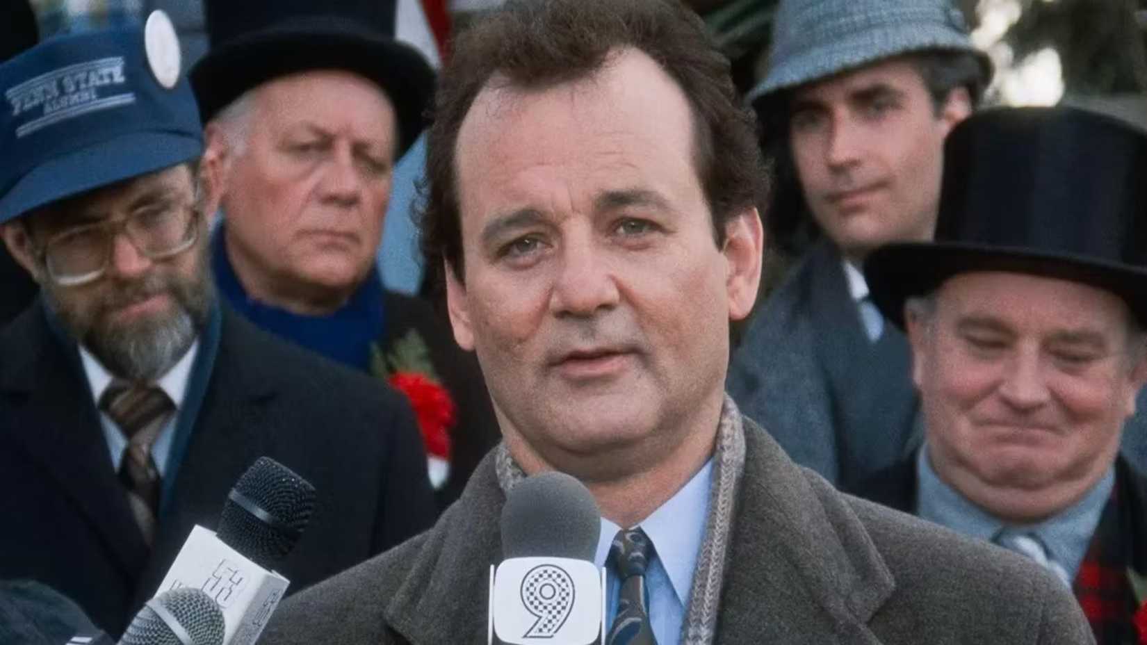 Bill Murray in Groundhog Day 