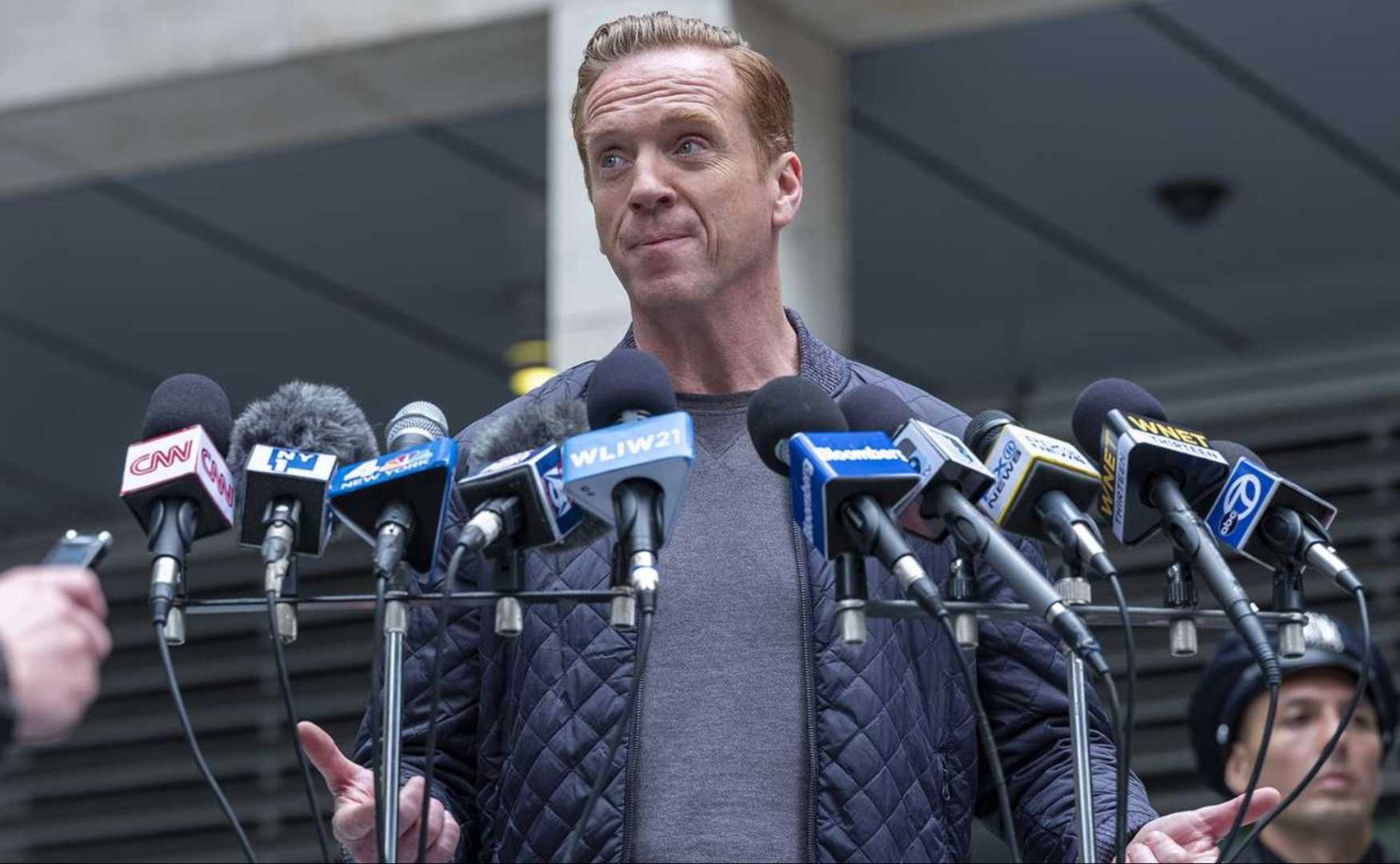 Damian Lewis in a scene from Billions