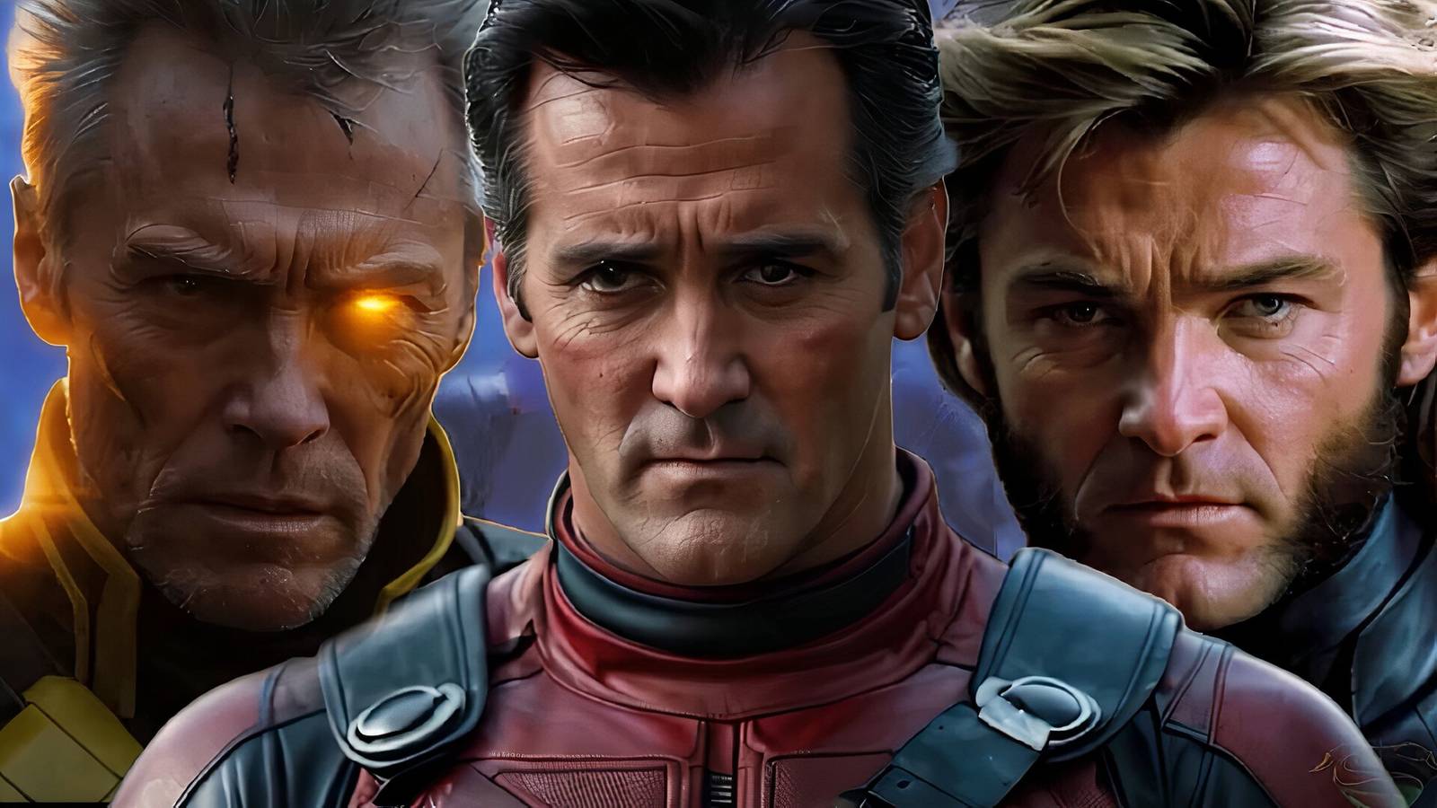Bruce Campbell & Kurt Russell Suit Up as Retro Deadpool and Wolverine ...