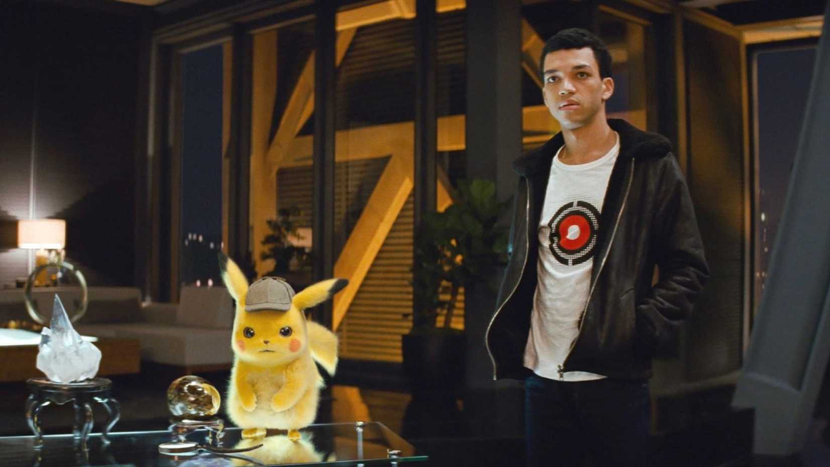 Justin Smith and Ryan Reynolds' Pikachu in Detective Pikachu