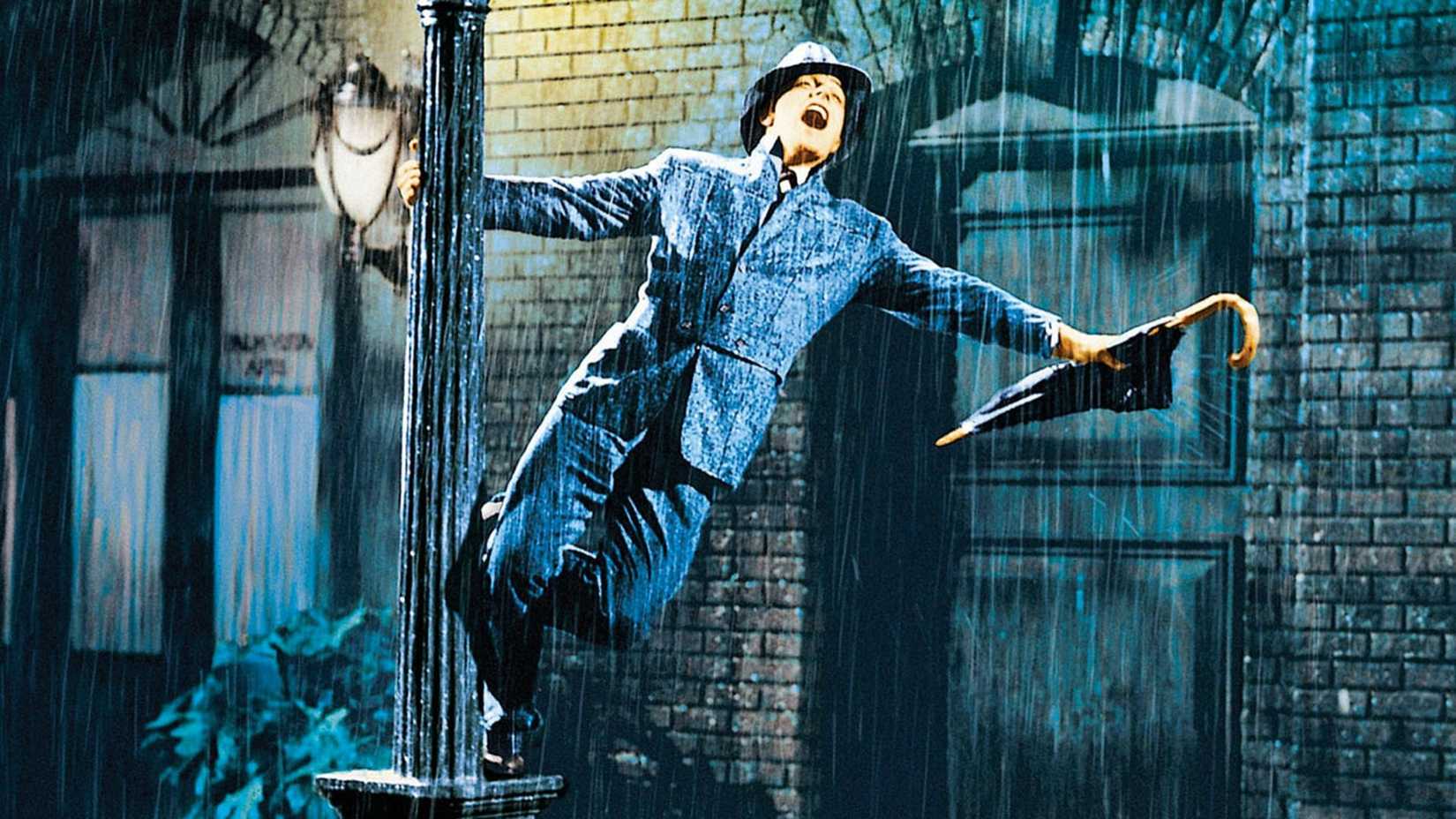 Gene Kelly stars in Singin' in the Rain