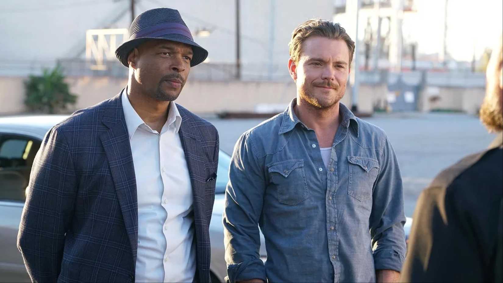 Crayne Crawford in a scene from the Lethal Weapon TV show