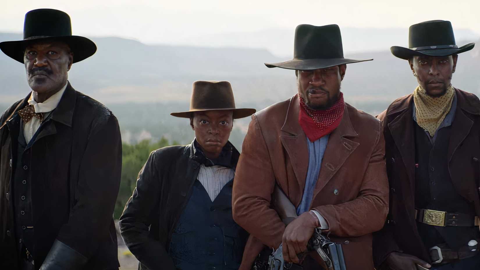 Nat Love and his gang in The Harder They Fall