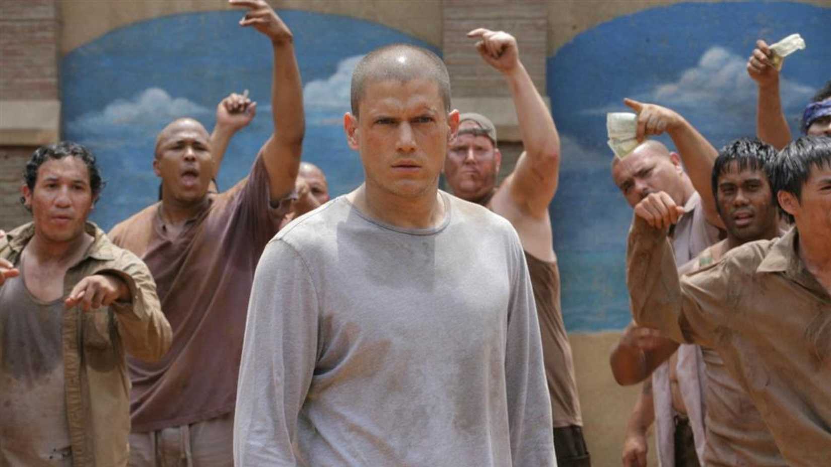 Michael gets thrown in a fight in a prison in Panama in the show Prison Break