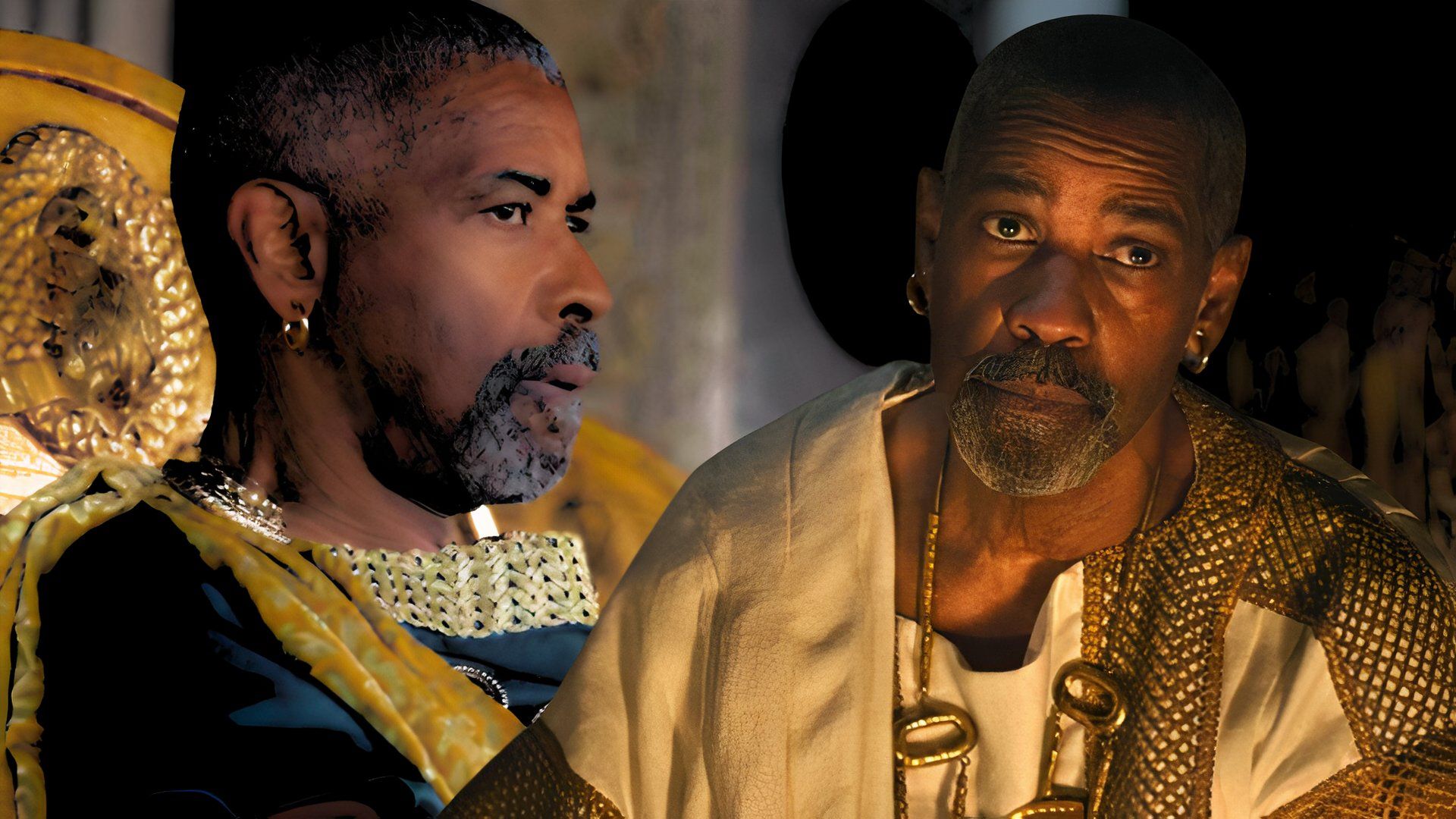 HWC Trading - Poster A4 Con Autografo Stampato Di Denzel Washington (Gladiator 2) - Cornice Nera Inclusa - Regalo Per Fan - 2