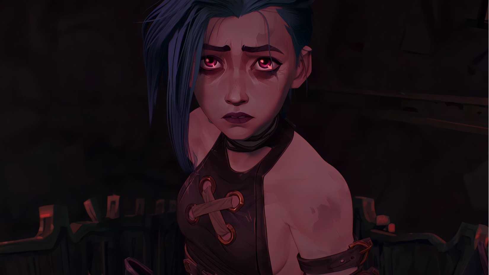 Ella Purnell voicing Jinx in Arcane