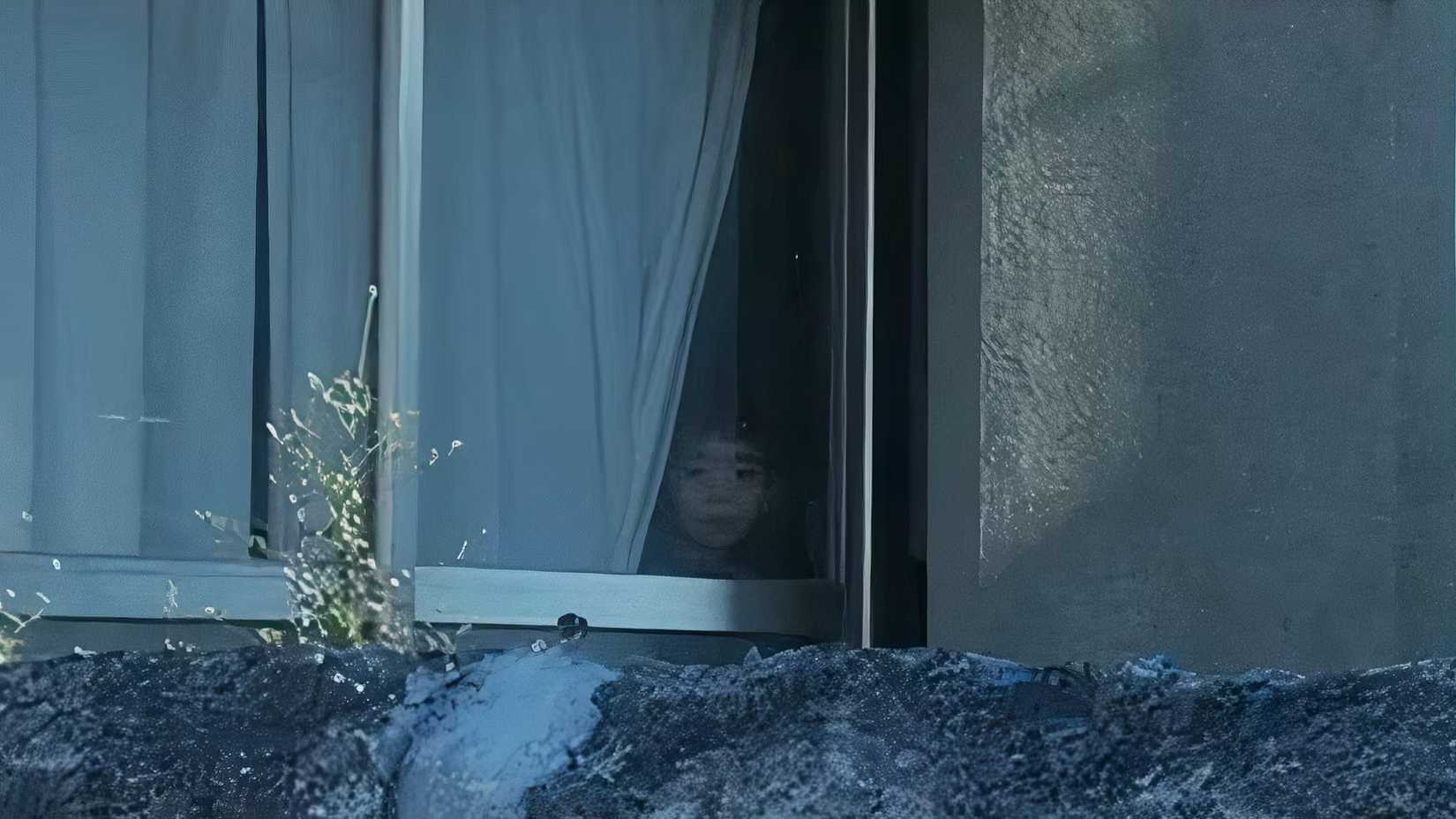 A chilling scene from Noroi: The Curse (2005)