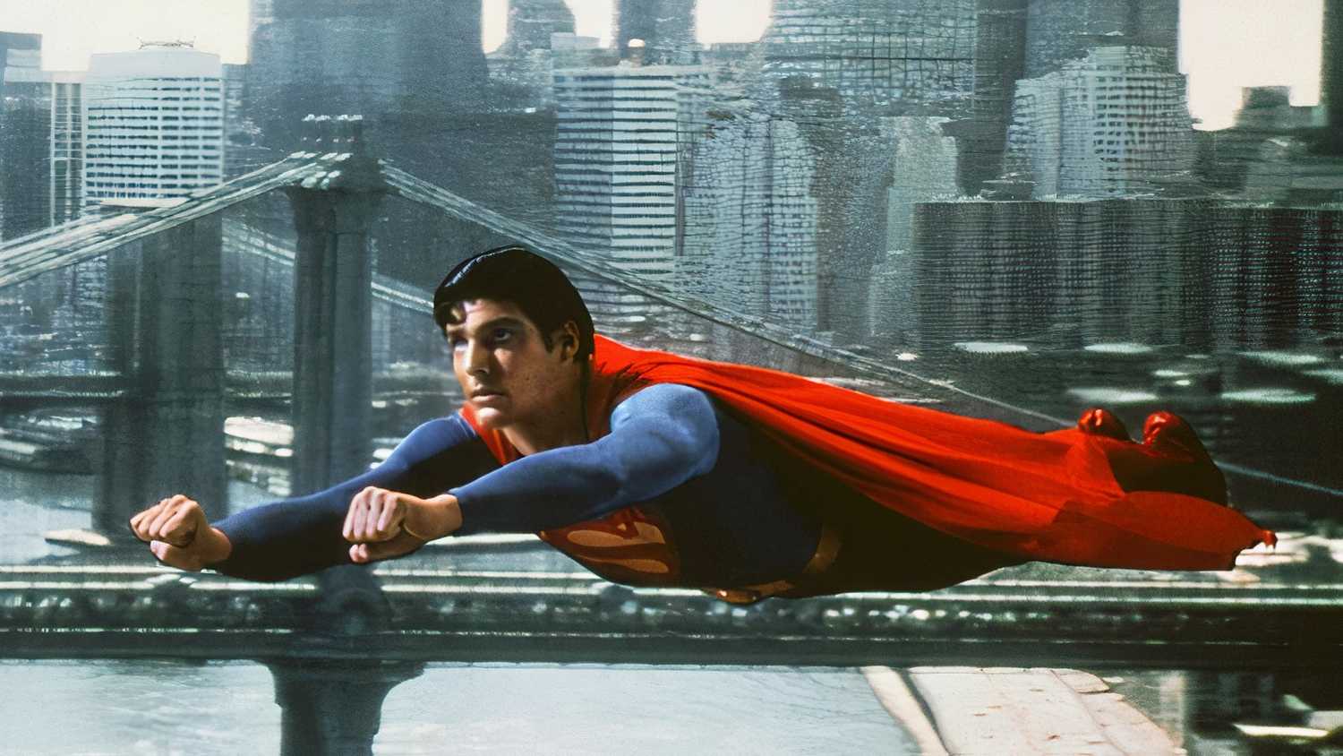 Christopher Reeve Superman Volando 40 Years Ago, A Man Did Fly...