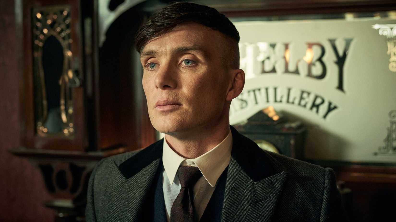 Cillian Murphy as Tommy Shelby in Peaky Blinders.