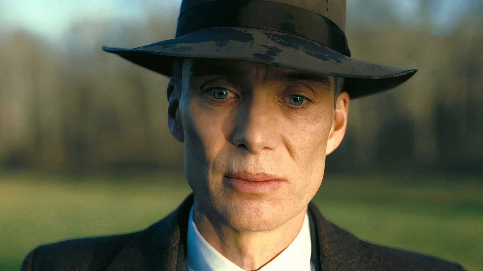 Cillian Murphy as J. Robert Oppenheimer in Oppenheimer