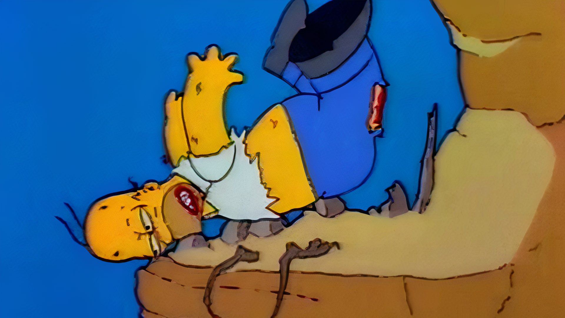 Adam Sandler Leads All-Star Comedy Cast in Live-Action The Simpsons ...