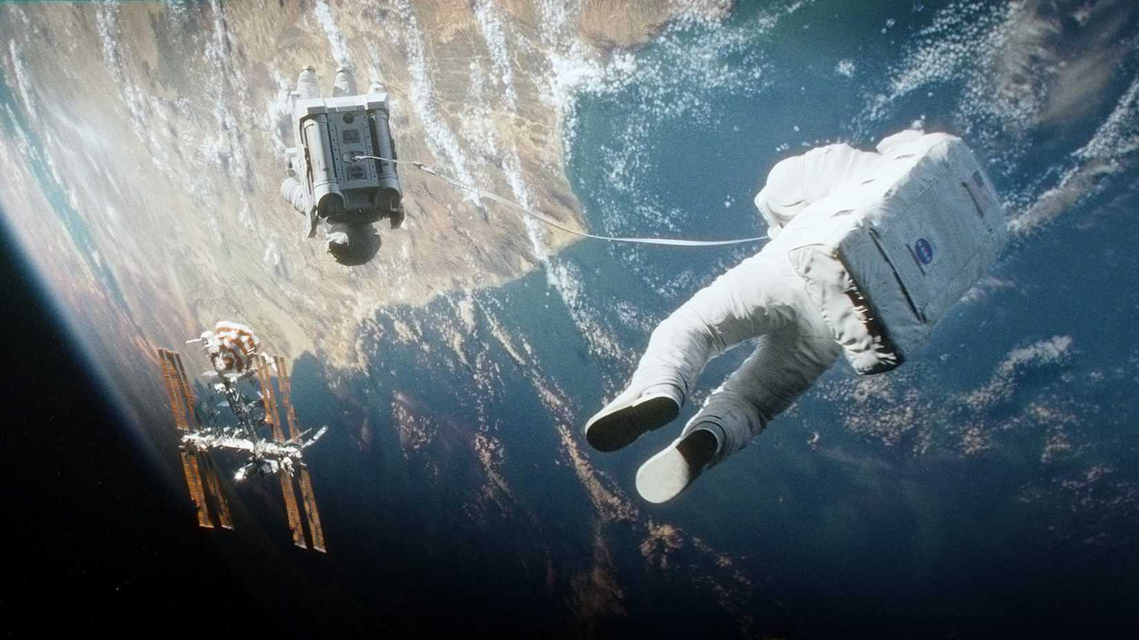 Still from Gravity.