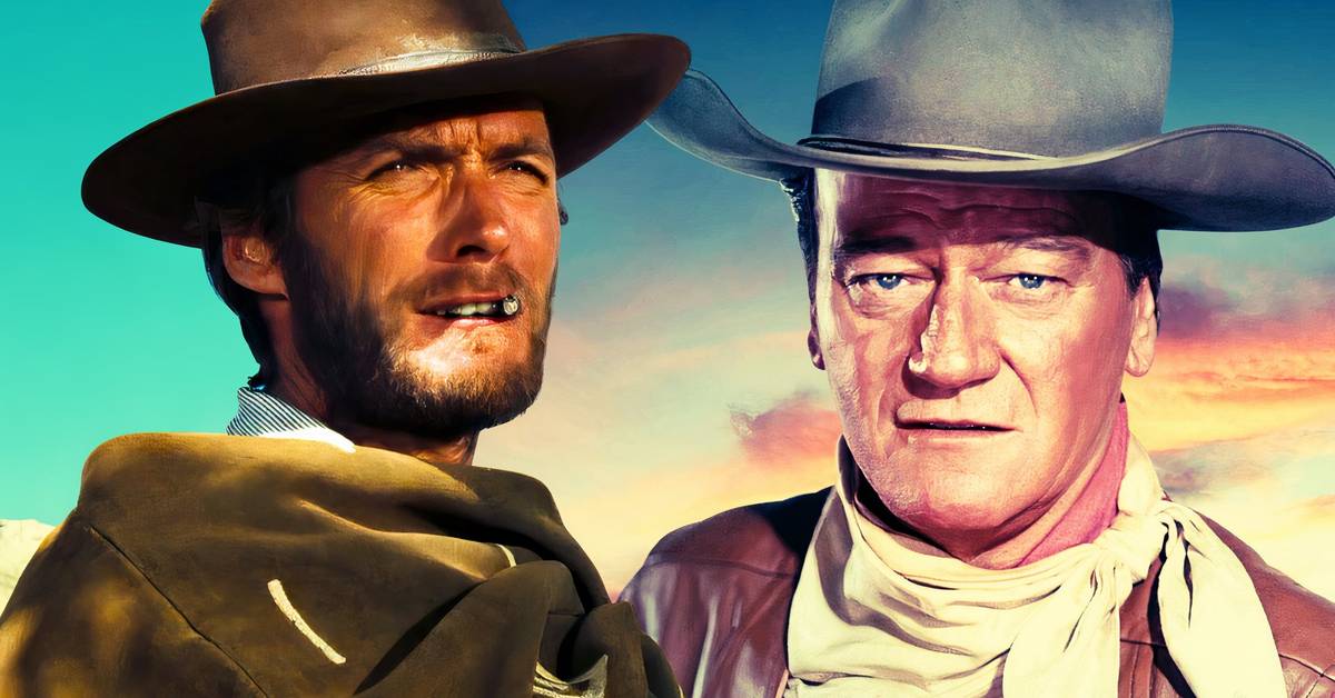 Why Clint Eastwood and John Wayne Never Worked Together, Explained
