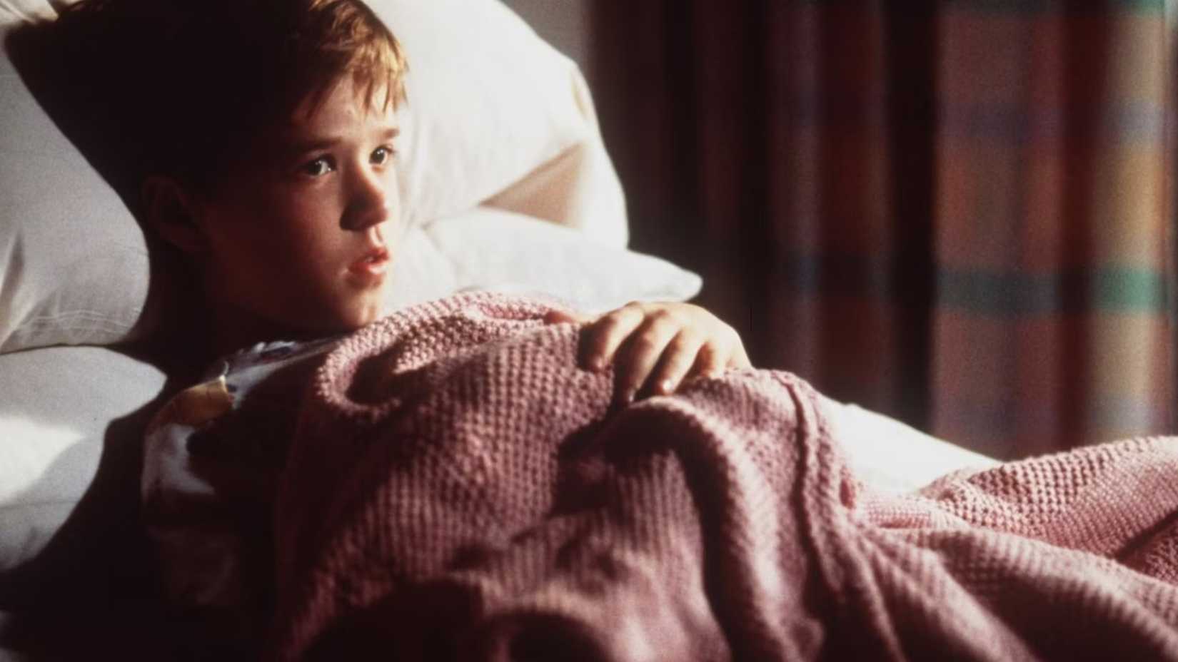 Haley Joel Osment in bed in The Sixth Sense