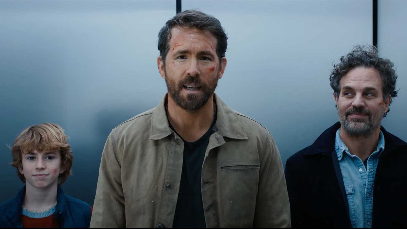 The Adam Project by Shawn Levy with Ryan Reynolds, Walker Scobell and Mark Ruffalo