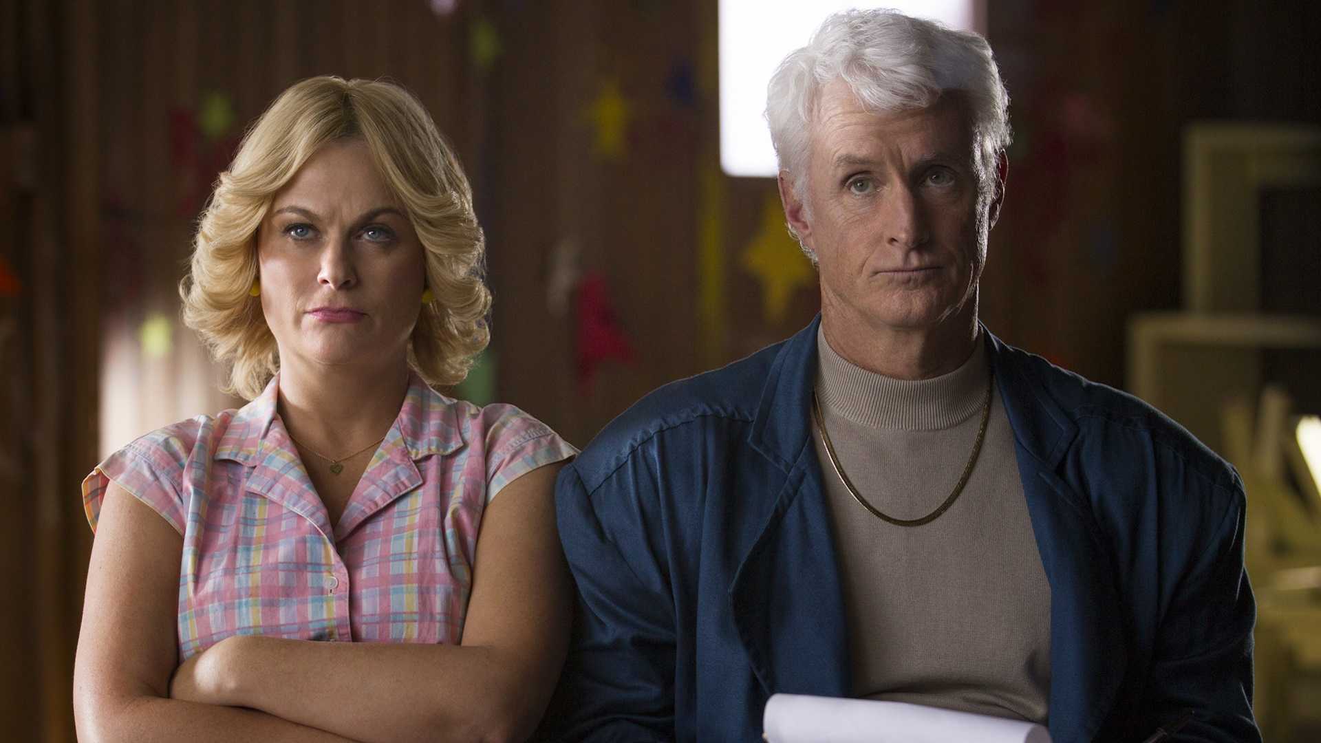 John Slattery and Amy Poehler in a scene from Wet Hot American Summer: First Day of Camp