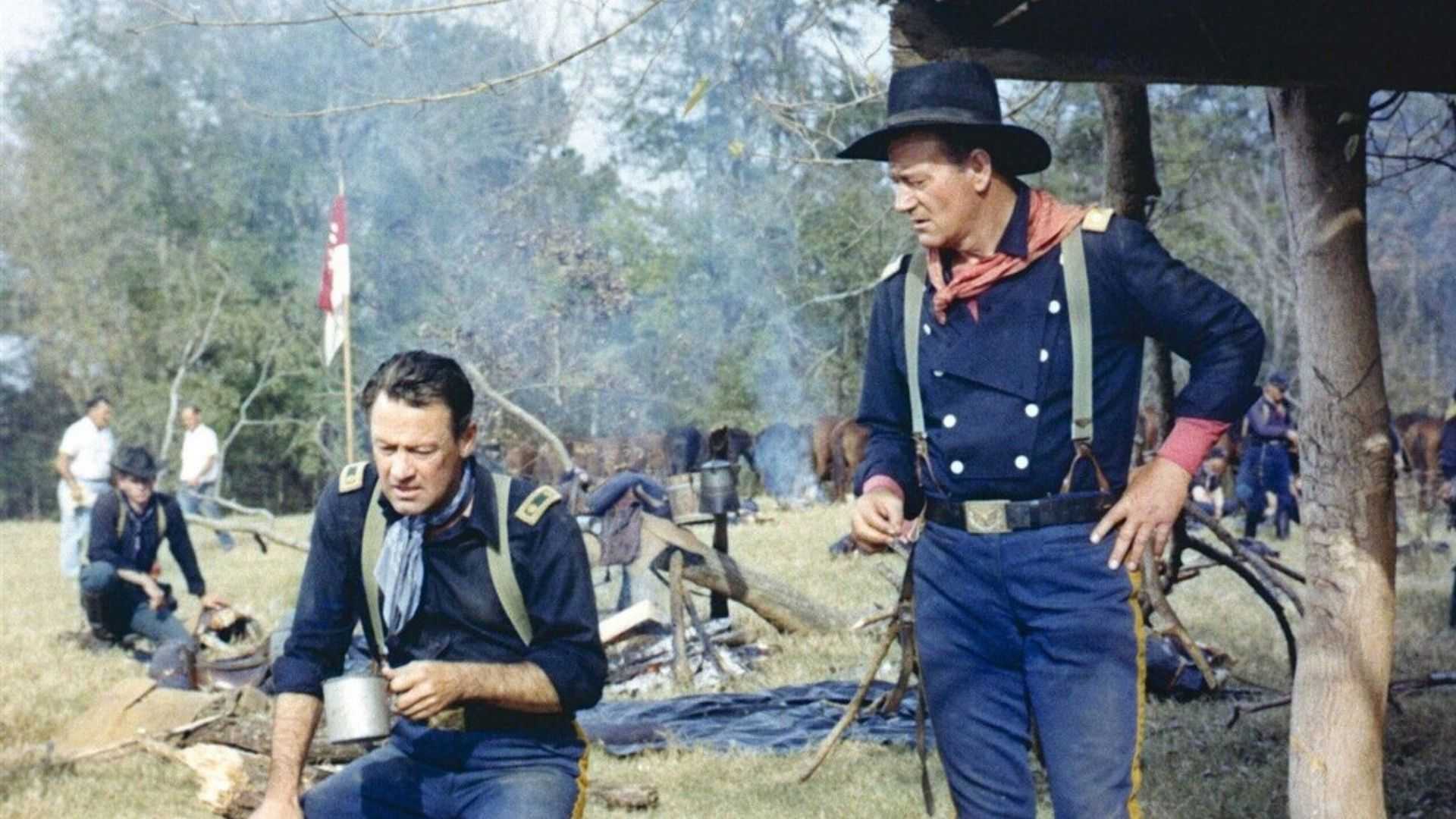 The Horse Soldiersstarring John Wayne