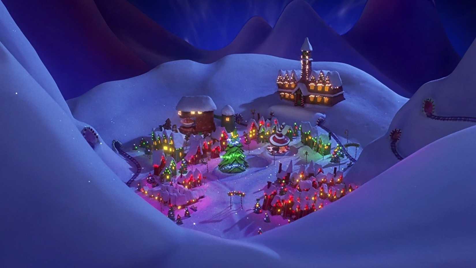 Christmas Town in Nightmare Before Christmas.
