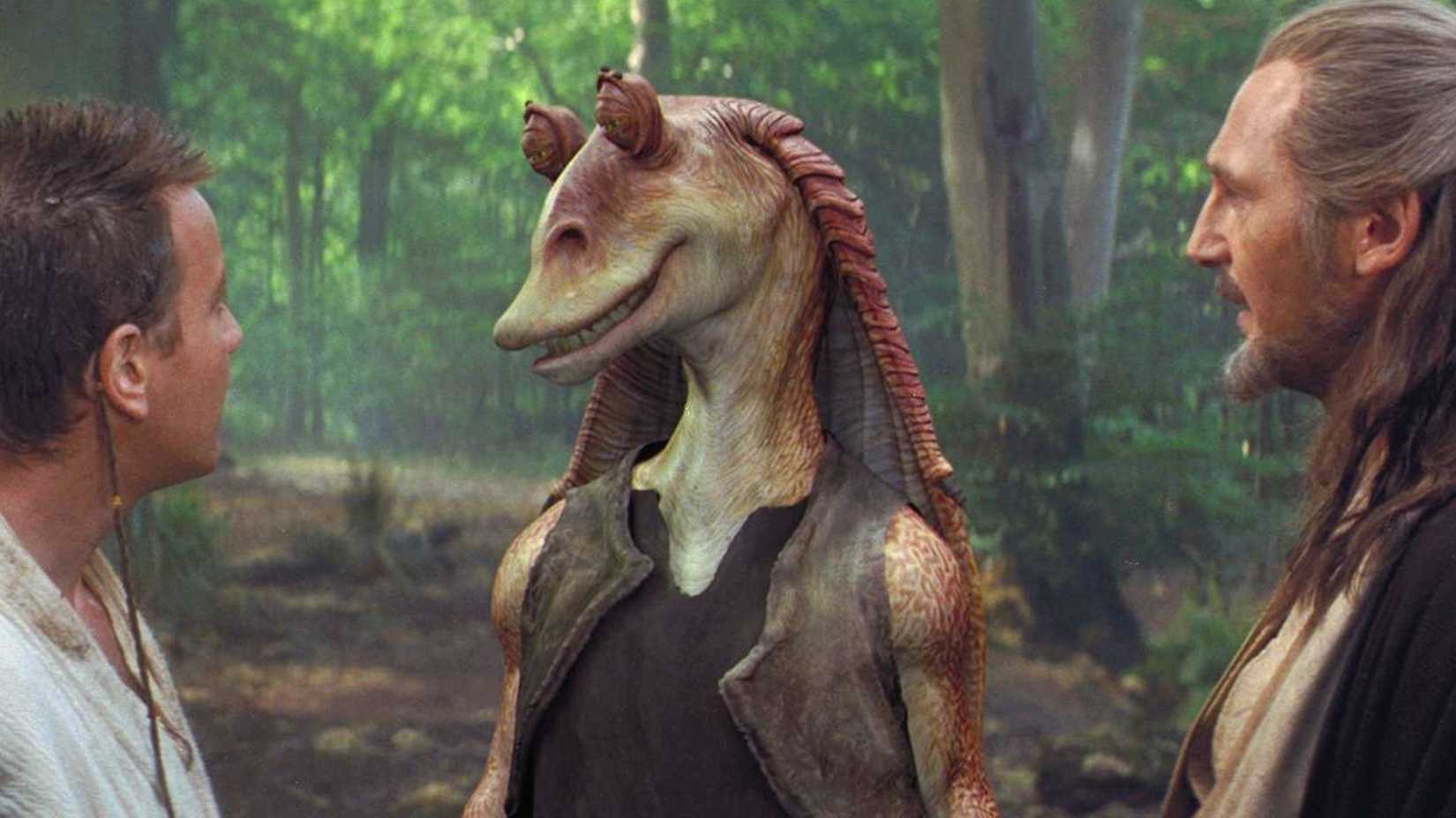 Jar Jar Binks em The Phantom Menace
