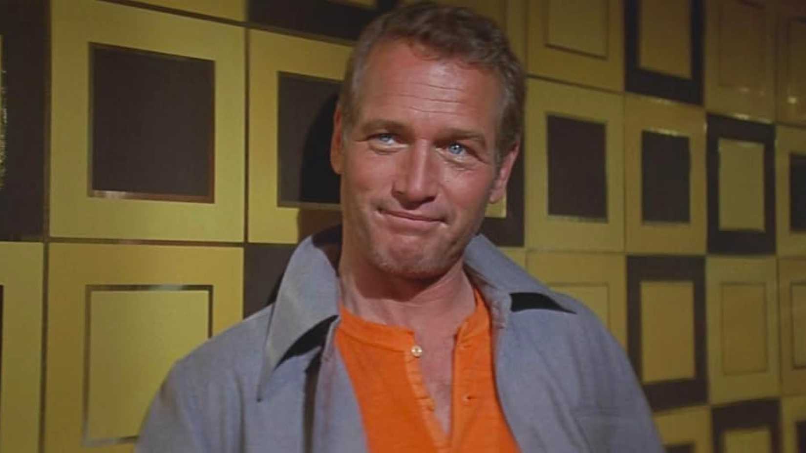Paul Newman stars in The Towering Inferno