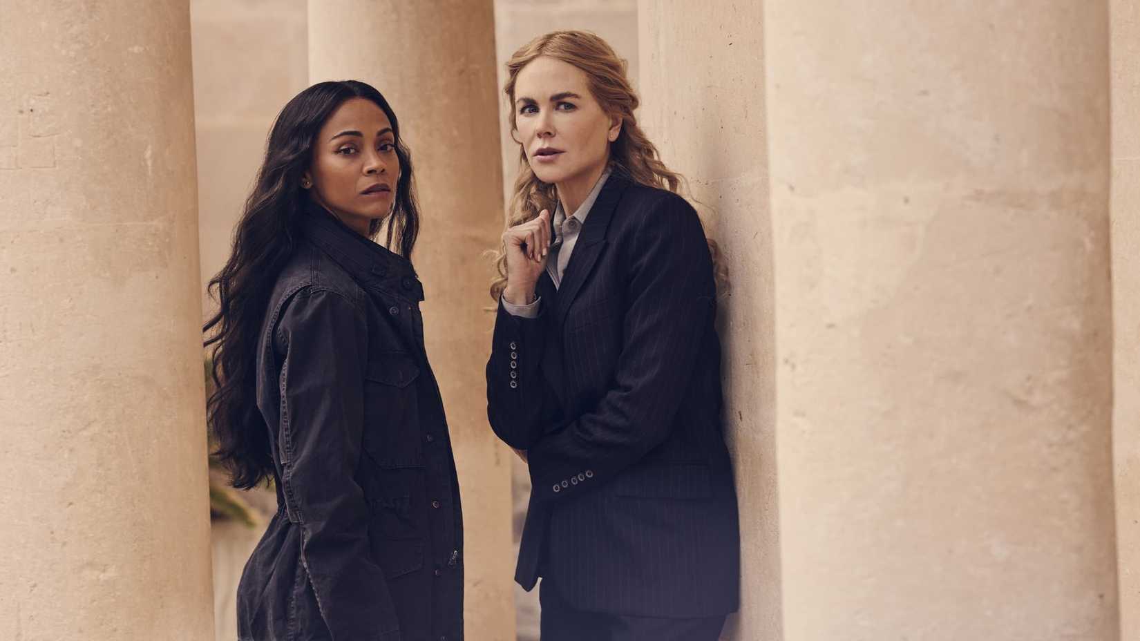 Zoe Saldana and Nicole Kidman in Lioness