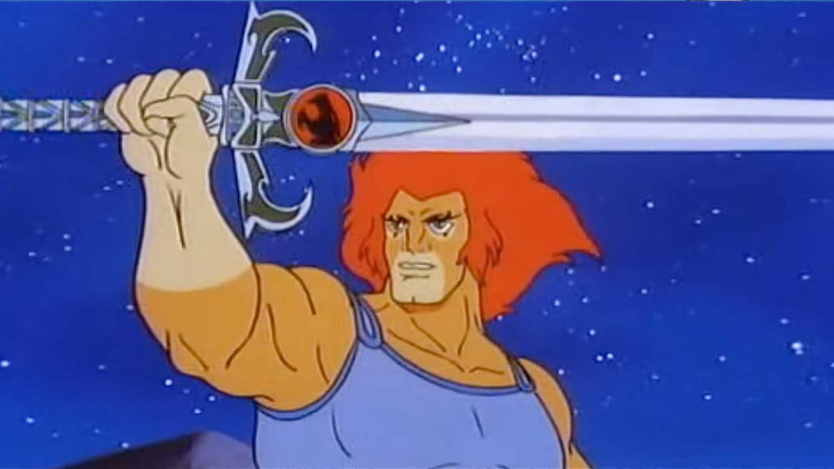 Lion-O in the original ThunderCats