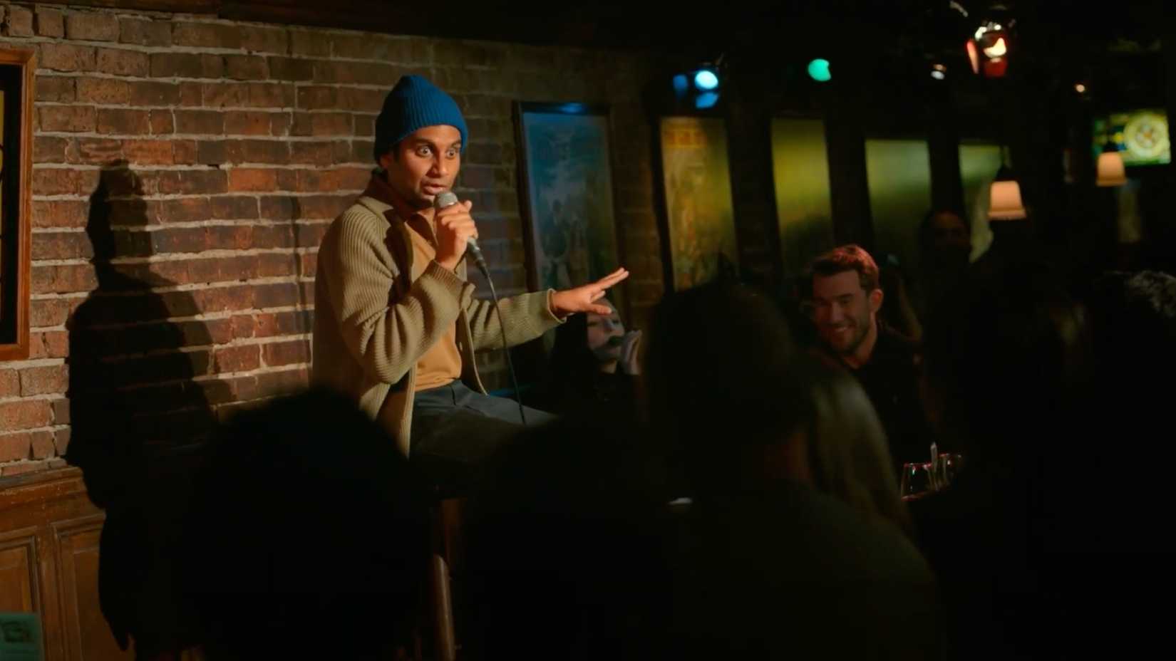 Aziz Ansari in his comedy special Nightclub Comedian