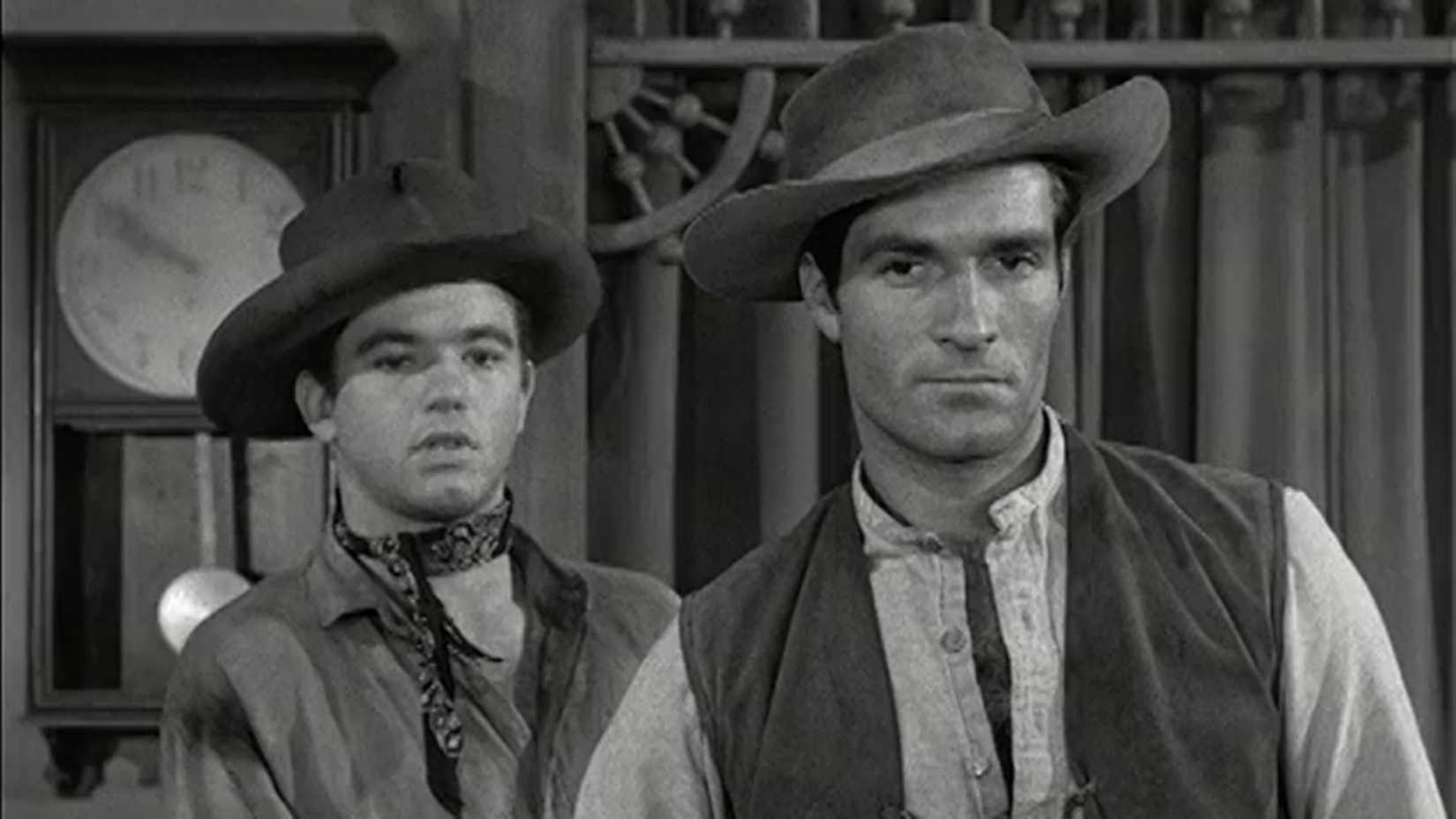 A scene from the Western The Life and Legend of Wyatt Earp