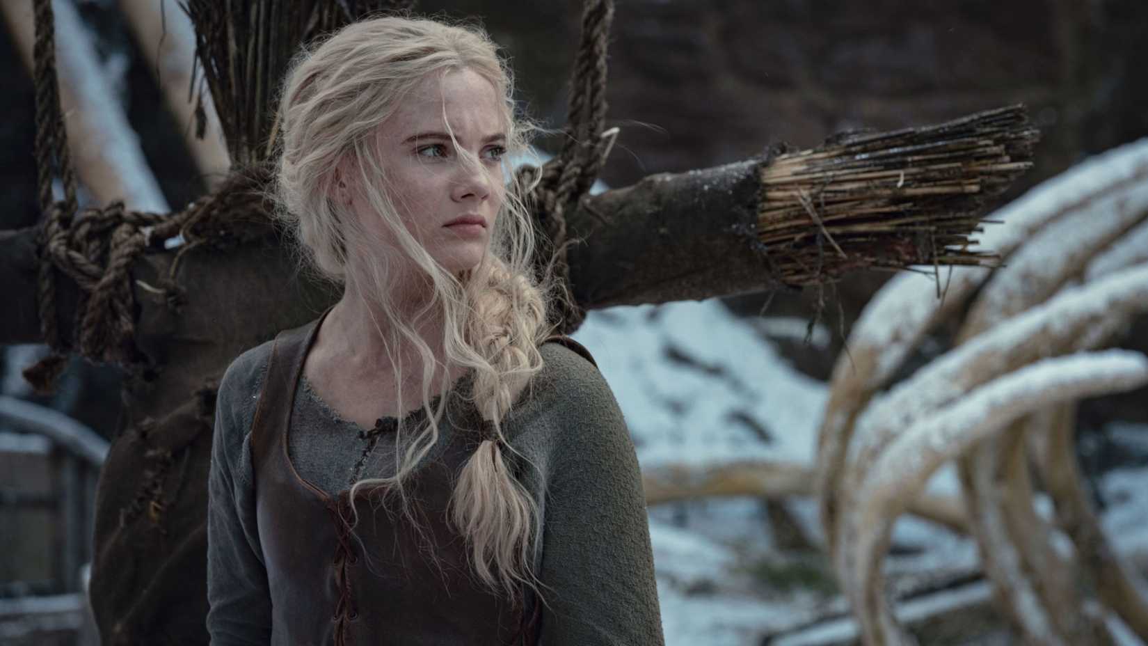 Freya Allen as Ciri in 'The Witcher'