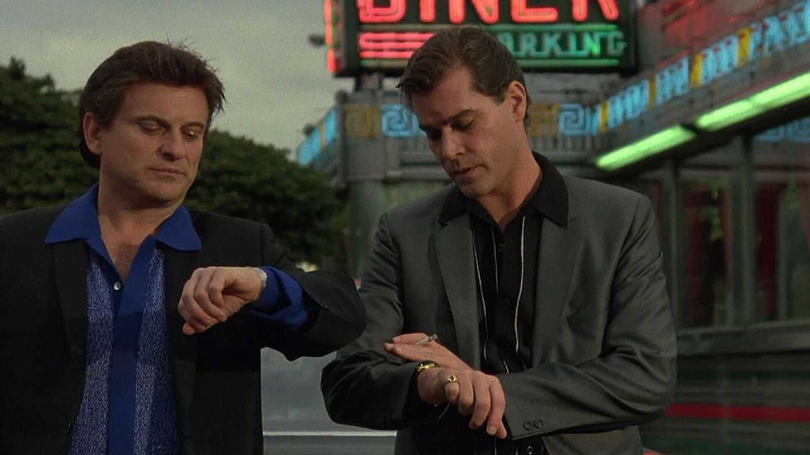 Joe Pesci and Ray Liotta in Goodfellas