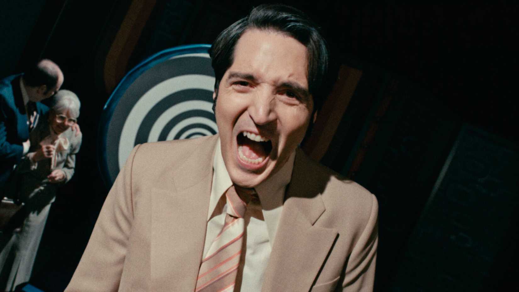 Jack screams in horror in Late Night with the Devil