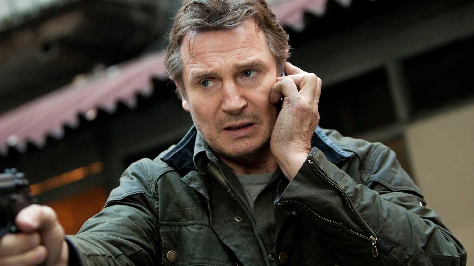 Taken 2でブライアン・ミルズを演じるリーアム・ニーソン