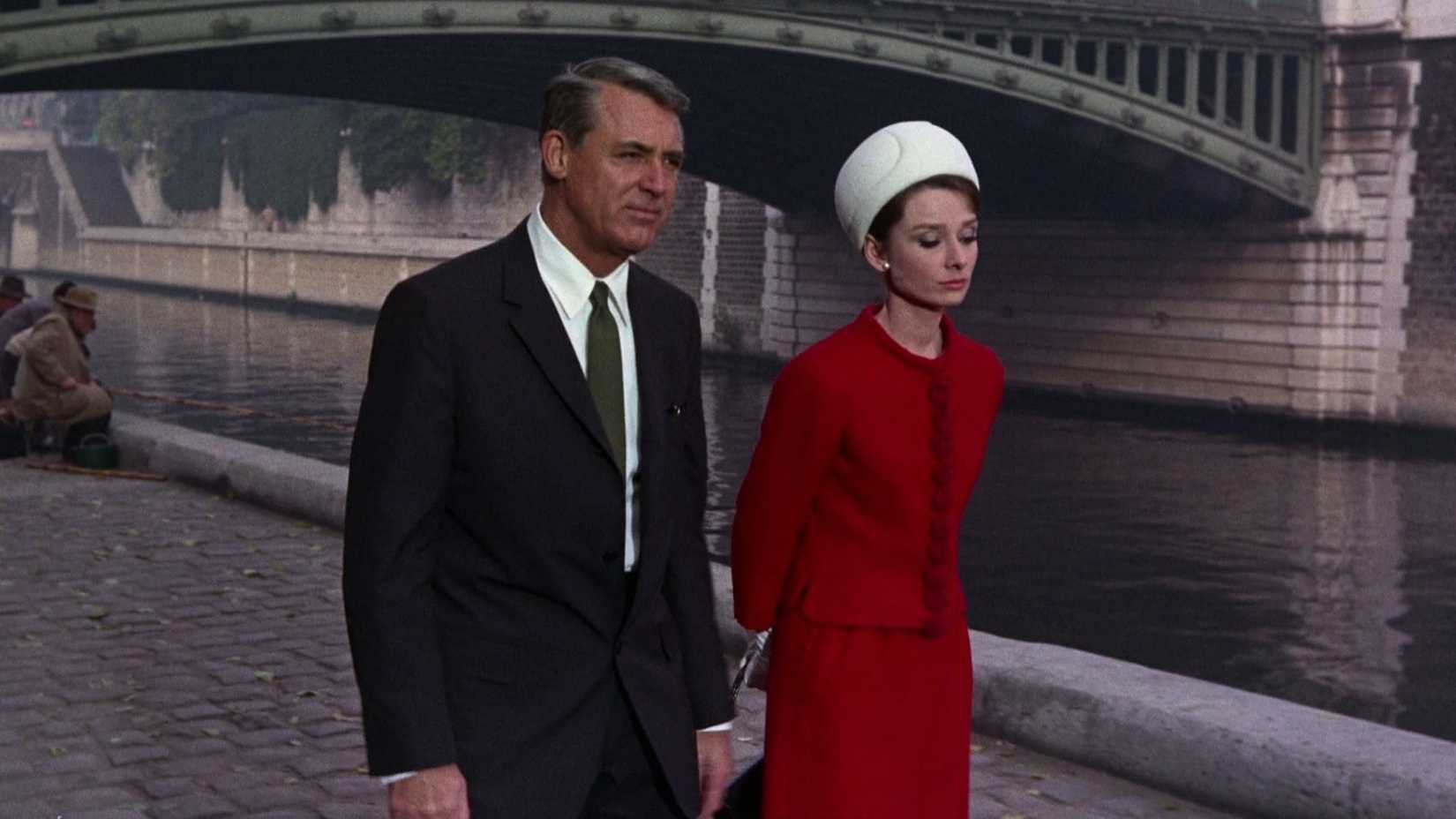 Aubrey Hepburn and Gary Grant in Charade (1963)