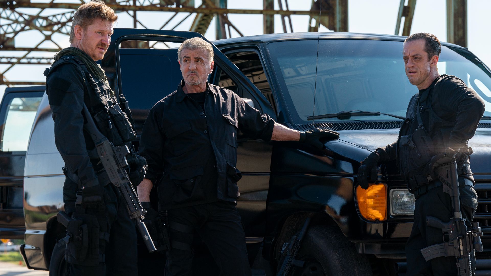 Armor Trailer Has Sylvester Stallone & Jason Patric in a Firefight Over an Armored Truck