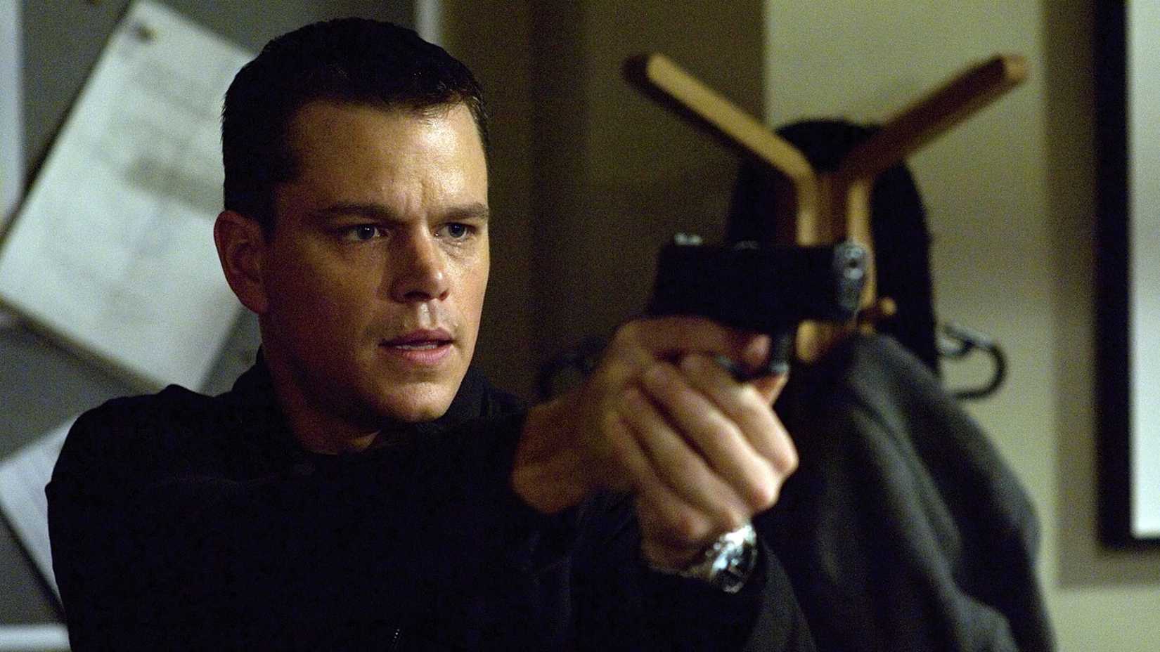 Jason Bourne em A Identidade Bourne
