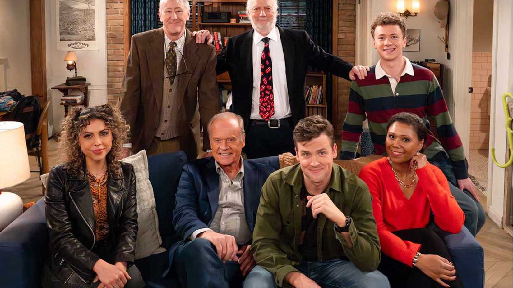 The cast of the Frasier sequel series.