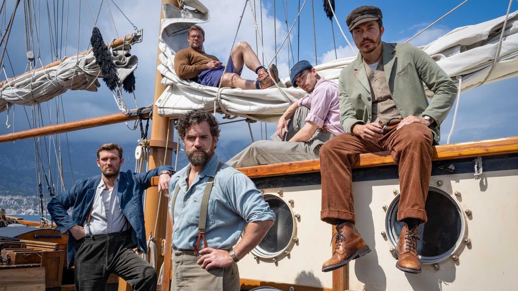 The cast of The Ministry of Ungentlemanly Warfare.